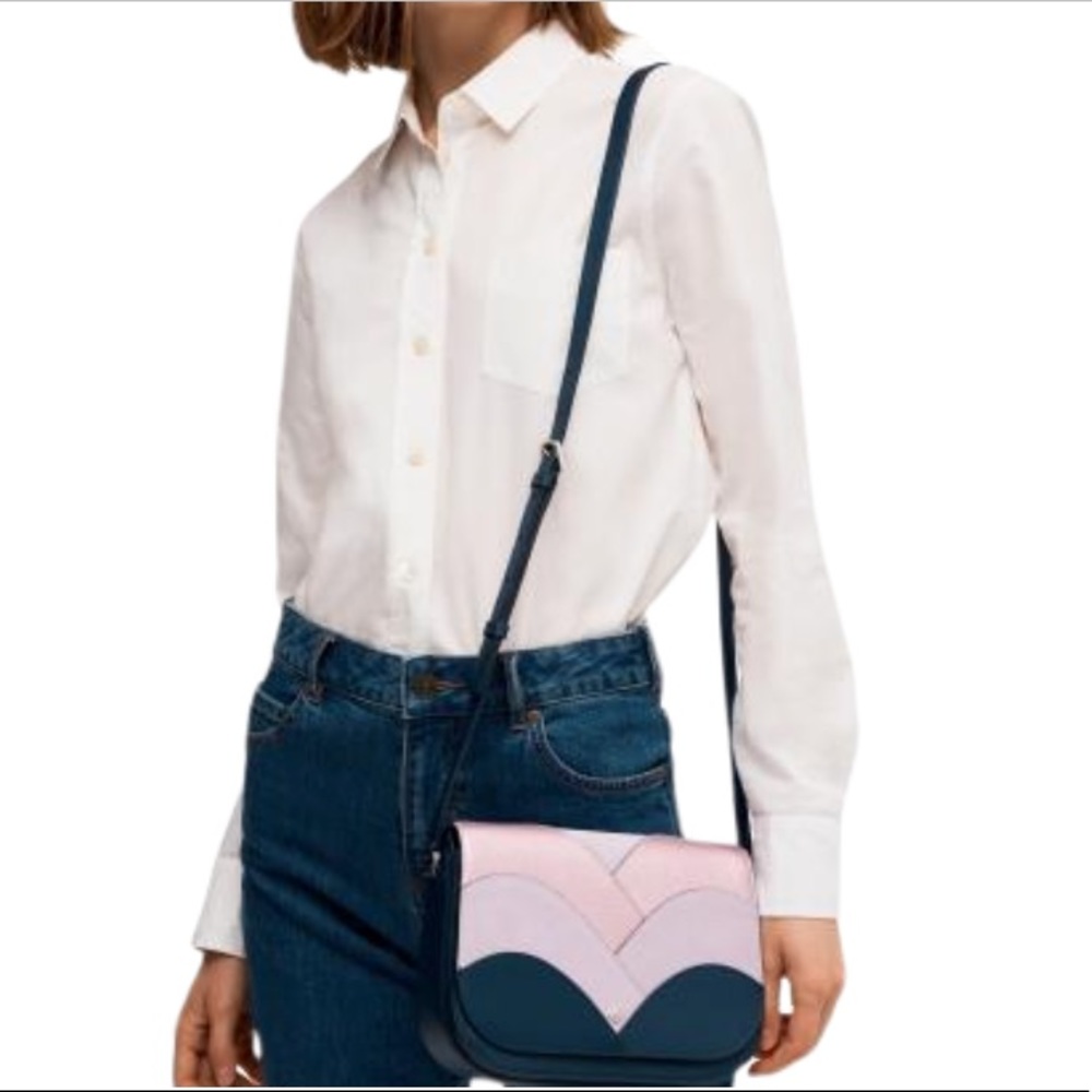 Kate Spade Nadine Patchwork MD Flap Shoulder Bag - Picture 2 of 8